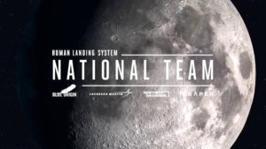 Blue Origin Led National Team Delivers Lunar Lander Mockup To NASA