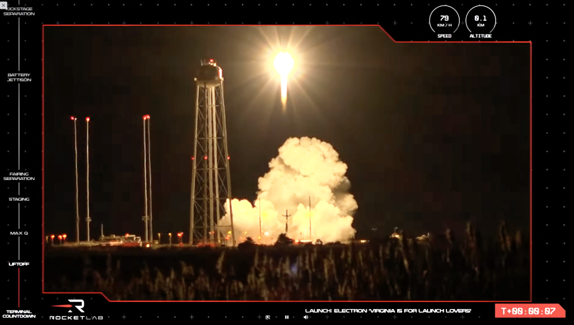 UPDATE Rocket Labs 1st Launch From Wallops Is A Success As The