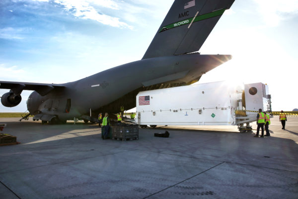USSF Delivers GPS II (SV) 04 To Launch Site + Completes M-Code Installs For GPS Operational Control System