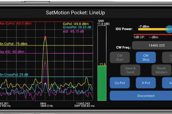 SpaceBridge Incorporates Integrasys' Satmotion Pocket Auto Commissioning Tool