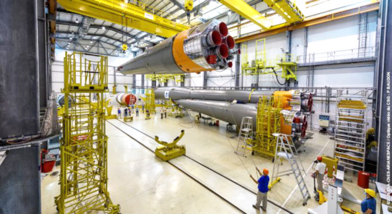 Arianespace Flight VS25 Taking Shape Within Integration Center