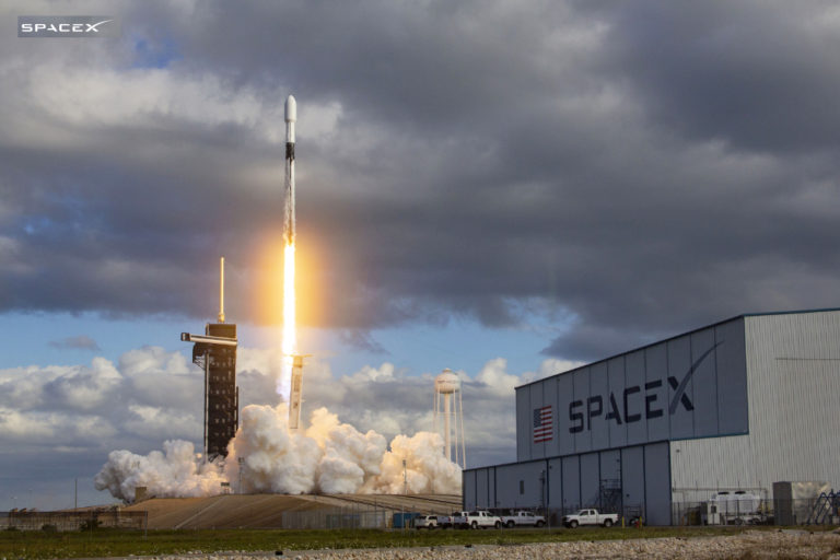 SpaceX Launches The NROL-108 Mission For The NRO  From  Kennedy Space Center