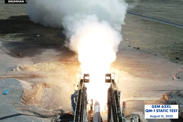 Northrop Grumman's Validation Test Of A New Rocket Motor For United Launch Alliance Is A Success