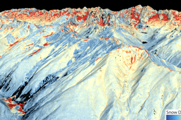 Satellites, Airplanes And Lasers Are Tracking Colorado Avalanches