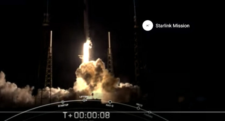 SpaceX Adds Another 60 Starlinks To Their Constellation