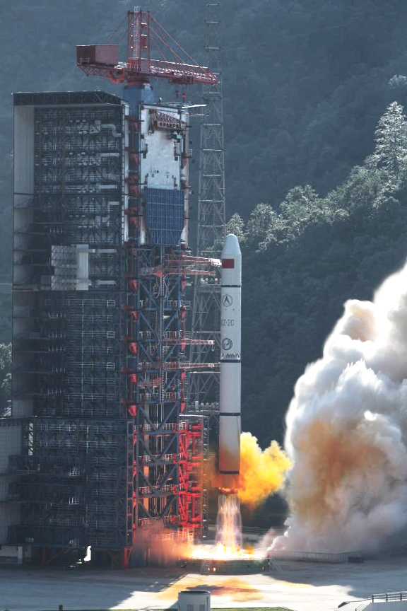A Group Of Yaogan-30 Satellites Launched By China From The Xichang Satellite Launch Center