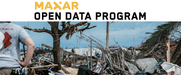 Maxar's Open Data Response To European Flooding