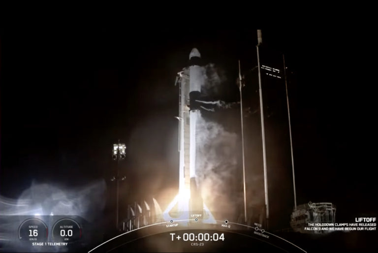 UPDATE 3: Supplies Enroute To ISS, Courtesy Of A Successful SpaceX Dragon Launch Of The CRS-23 Mission From Kennedy Space Center