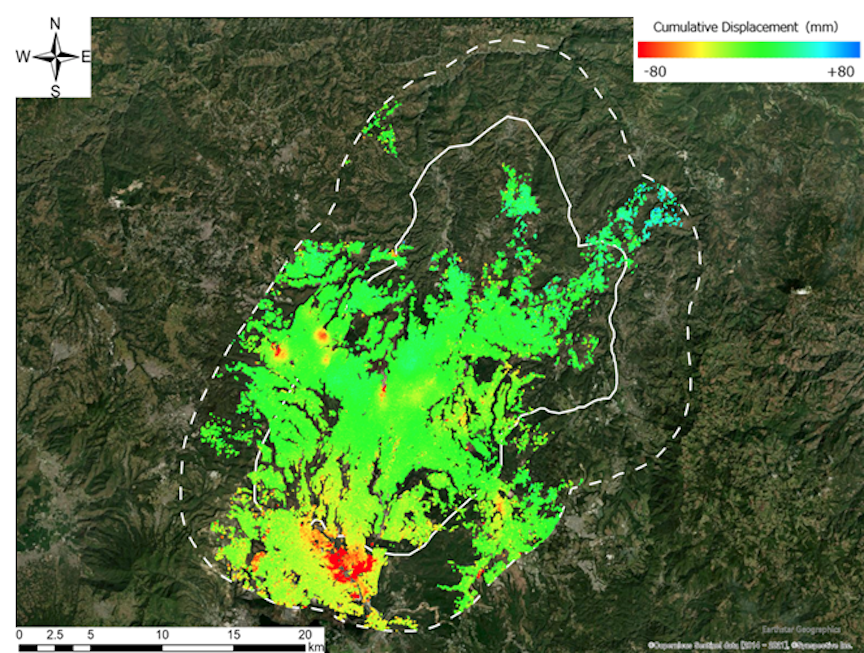 Datos satelitales de JICA y Synspective SAR detectan nuevos peligros de movimiento de sumideros y suelos en Guatemala – SatNews