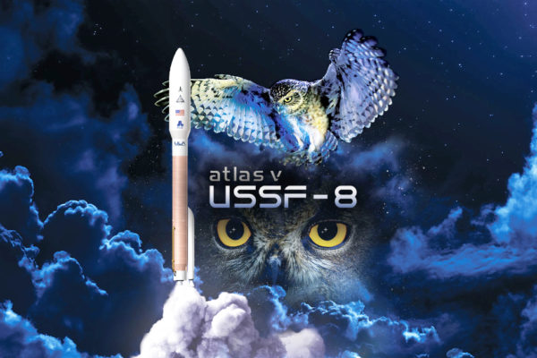 A United Launch Alliance Atlas V Rocket Lifts The USSF-8 Mission To Orbit