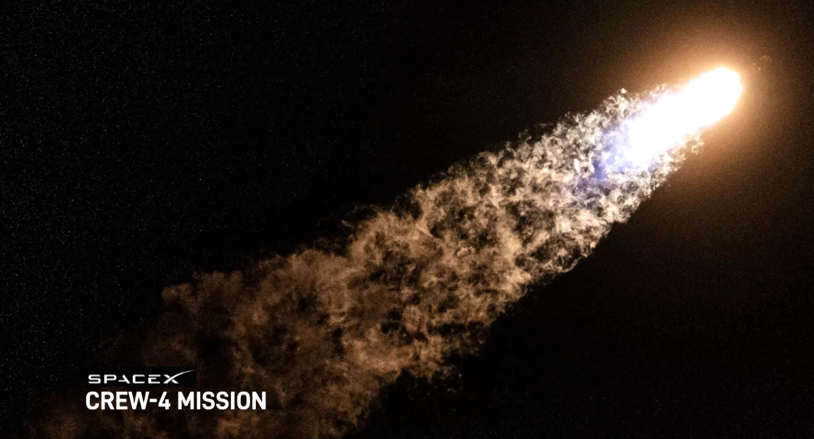 SpaceX Successfully Launches The Four Astronaut Crew-4 Mission To The ...