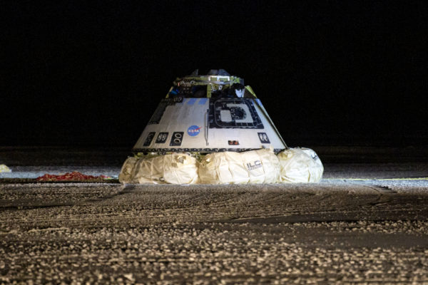 'Rosie The Rocketeer' Aboard NASA + Boeing's Starliner Lands Safely After Departing ISS