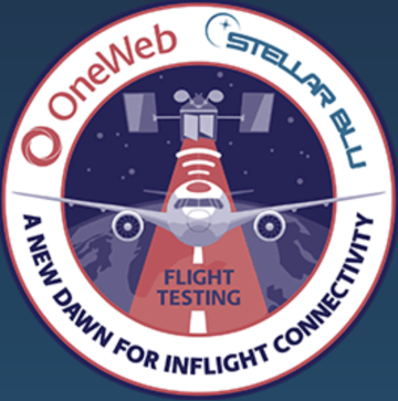 GamerCityNews OneWeb-Stellar-Blu-emblem OneWeb + Stellar Blu deliver LEO IFC via a Sidewinder test flight terminal – SatNews 