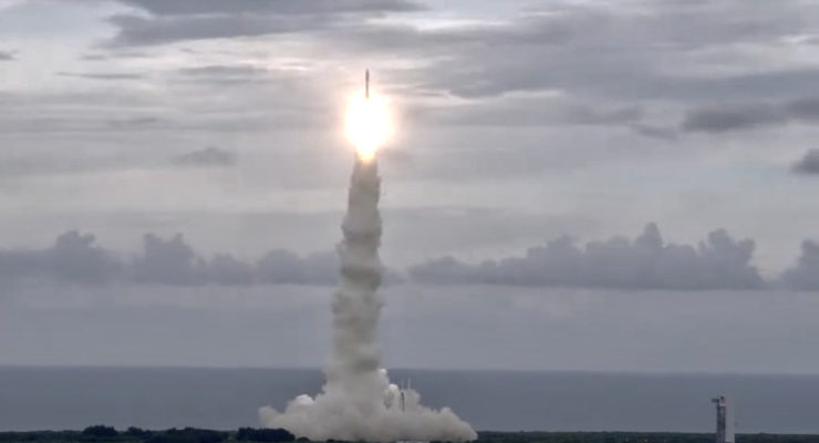 UPDATE 2: Via an Atlas V 541 rocket, ULA advances the USSF-12 mission to GEO