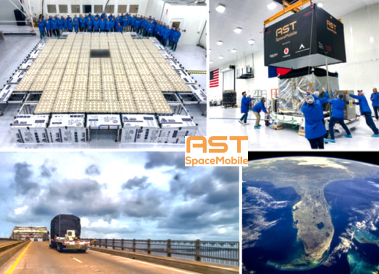 AST SpaceMobile’s BlueWalker 3 Test Satellite Arrives @ Cape Canaveral ...