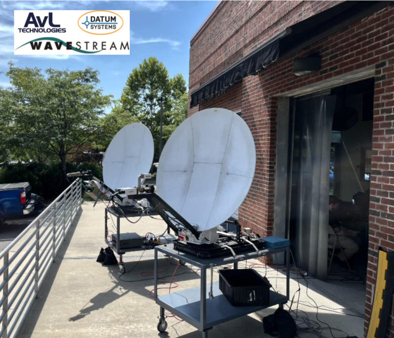 OTA demo of digital interface for data transmission to satellite successfully conducted via collaboration of AvL Technologies, Datum Systems + Wavestream