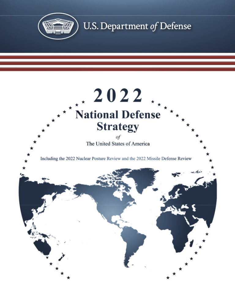 U.S. Department of Defense releases the National Defense Strategy