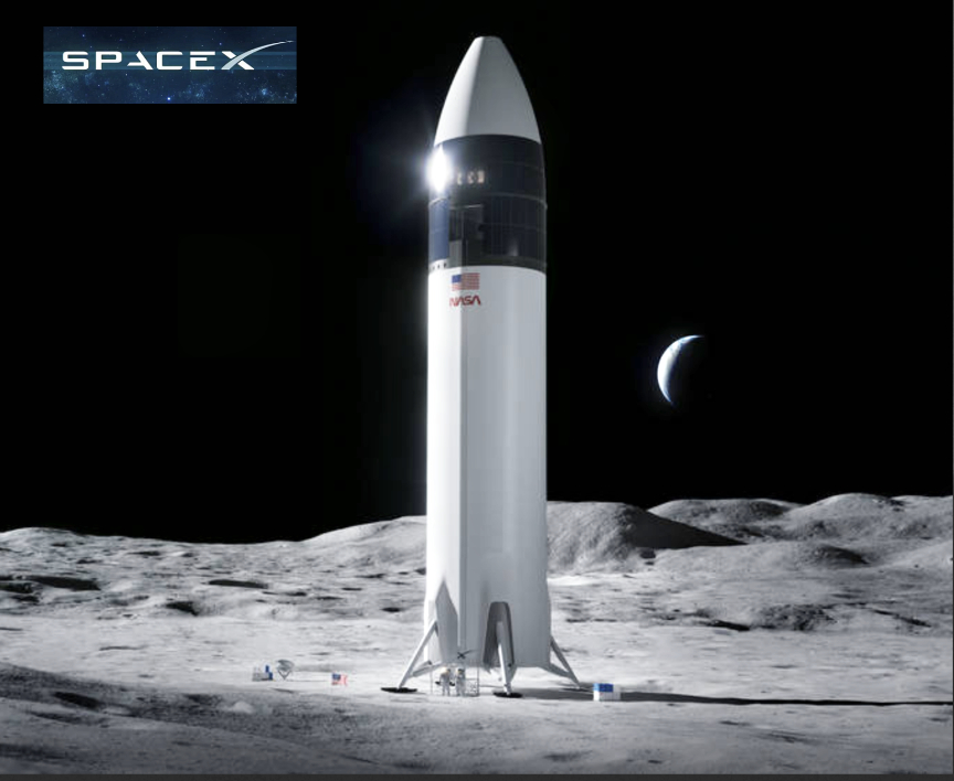 NASA Awards SpaceX With A Billion$ 2nd Contract Option For Artemis Moon ...