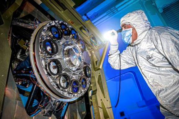 Ball Aerospace integrates the opto-mechanical assembly for the Roman Space Telescope