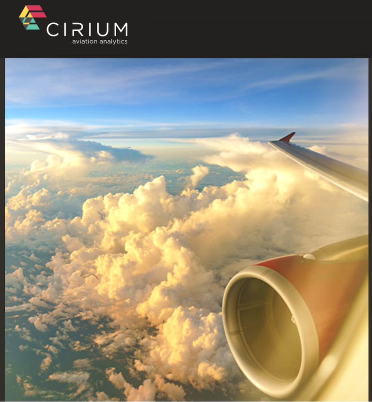 Cirium’s satellite based aircraft maintenace tracking is an aviation’s