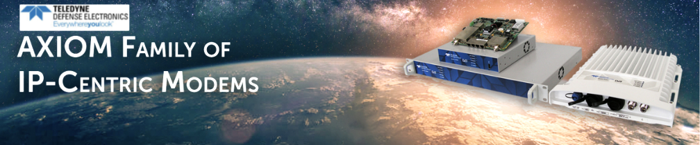 Teledyne Paradise’s AXIOM-X SCPC is integrated into the Satcube KU Portable satellite terminal