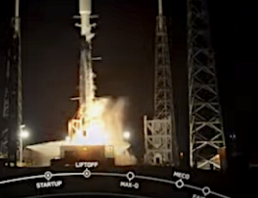 Saturday's launch of SpaceX Starlink satellites ties resuse record