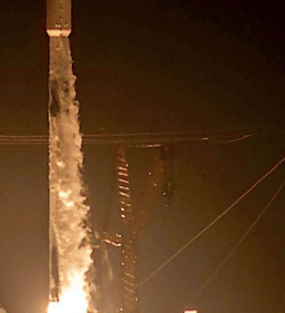 A Florida Friday night successful SpaceX Starlink launch