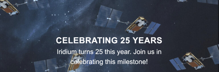 Iridium celebrates 25 years of innovation, transformation + global connectivity 