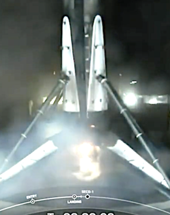 Another successful nighttime SpaceX Starlink satellites launch