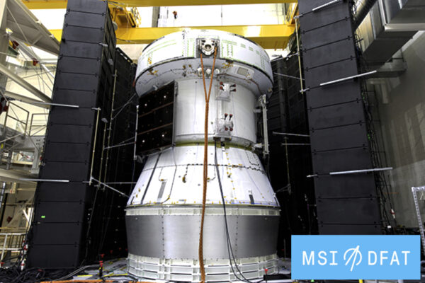 MSI DFAT Services, LLC completes acoustic qualification test for the Nancy Grace Roman space telescope