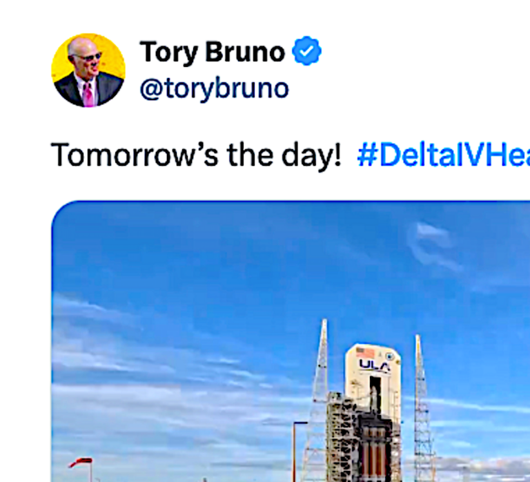 ULA 'Tomorrow's the Day', Delta IV Heavy's Swan Song on NROL-70 mission