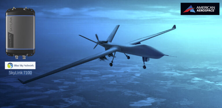 Blue Sky Network provides Command + Control for American Aerospace’s Iridium-connected drones used by Chevron