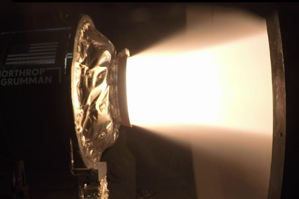 Northrop Grumman successfully tests 1st digitally designed large solid rocket motor