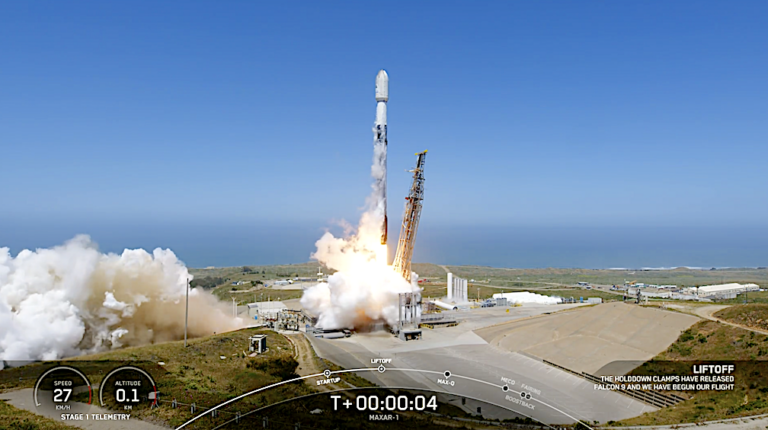 SpaceX launches Maxar’s WorldView mission from California, and another ...