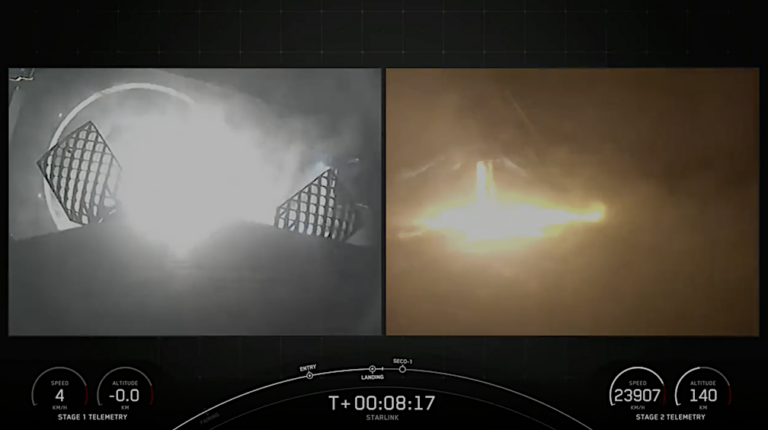 SpaceX’s ‘two in two’ a success with 23 Starlink smallsats including 13 ...