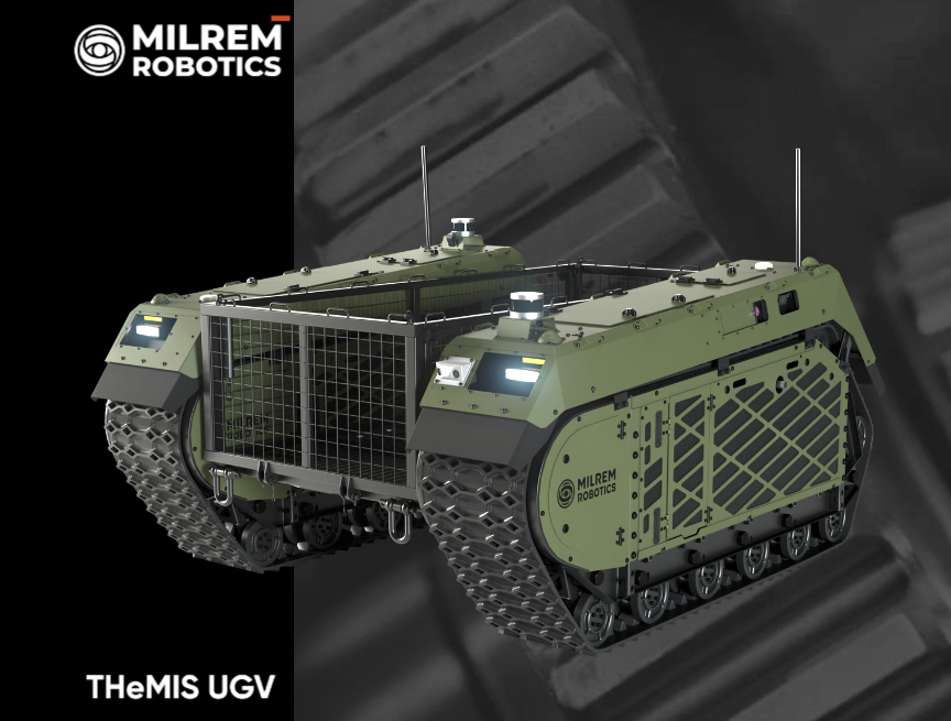 Milrem Robotics Intros Starlink-equipped Combat Support Unmanned Ground ...