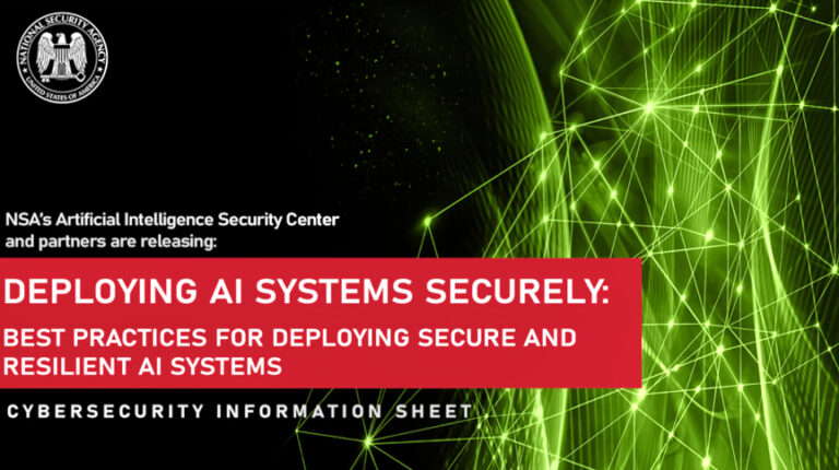 NSA publishes guidance for strengthening AI system security – SatNews