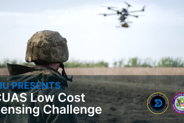 DIU solicitation: CUAS Low Cost Sensing Challenge