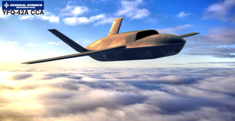 GA-ASI is entering the ground testing phase for their YFQ-42A CCA