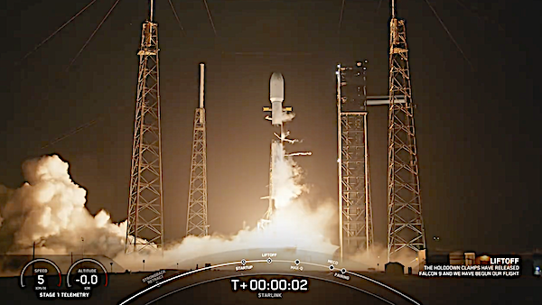 SpaceX's Saturday Starlink smallsats launch