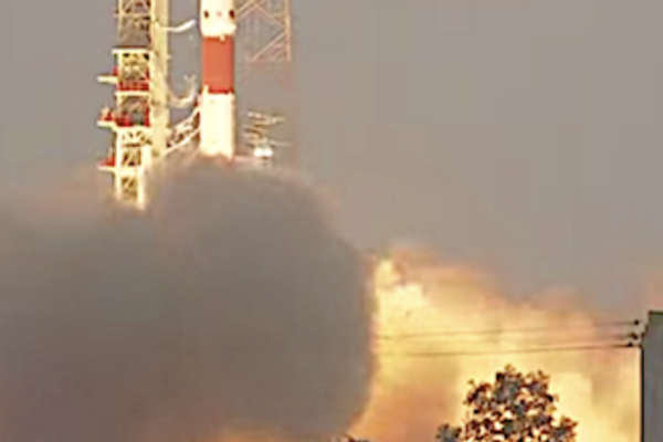 ISRO's EOS-09 (RISAT-1B) launch failure during 3rd stage