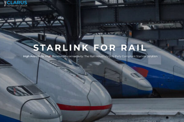 Clarus Networks delivers 1st rail-certified LEO satellite connectivity