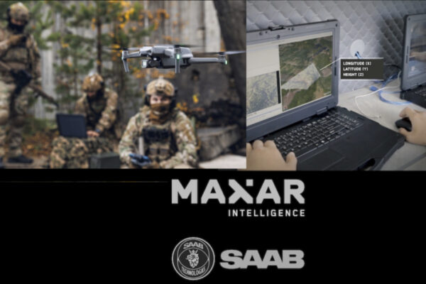 Maxar + Saab engage in a strategic partnership to develop multi-domain battlespace solutions