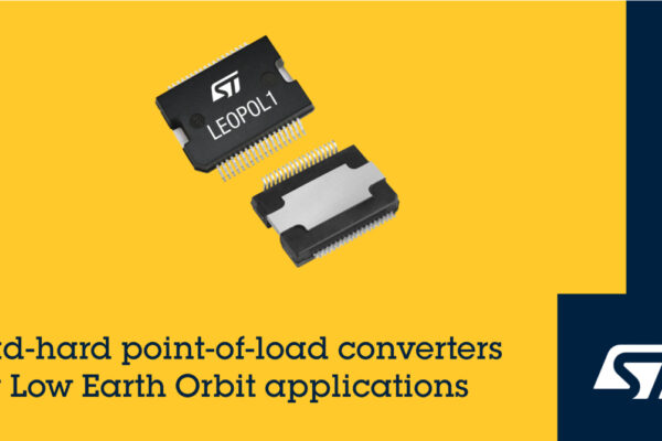 STMicroelectronics launches radiation-hardened point-of-load converters for LEO applications