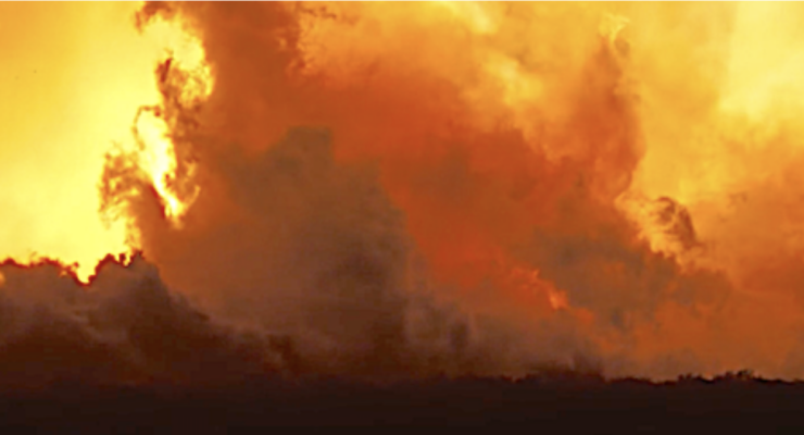 SpaceX's Starship explodes during static fire test
