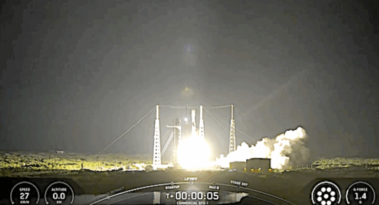 SpaceX launches "Israel's most advanced communications satellite" built by Israel Aerospace from the Cape early Sunday morn