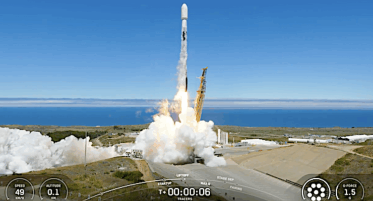SpaceX launches NASA's TRACERS mission Wednesday from California