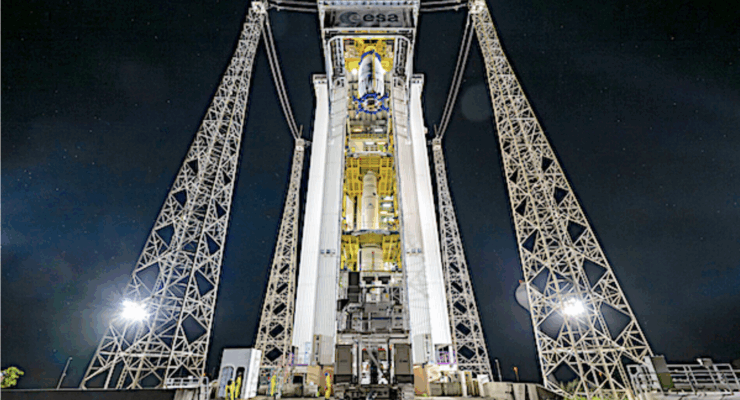 Arianespace readies for Vega-C launch of CO3D + MicroCarb misson on Friday to map Earth in 3D + find sinks of carbon dioxide