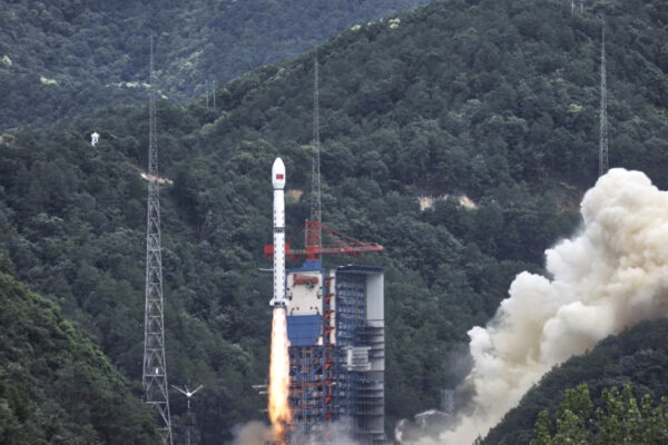 China earlier this month launched a new test satellite