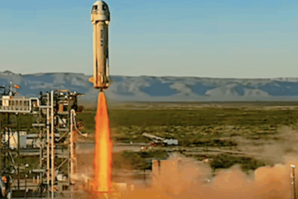Blue Origin's successful Sunday launch of New Shepard's 34 mission